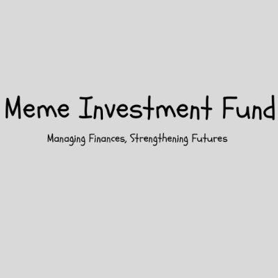 FundMemeinvest's profile picture. investing in the meme investment fund
https://t.co/tCb00pBU1V
EiWUYVPMwNU9XK7n5JRSH4zEuBRja9rXD2kRoexTpump