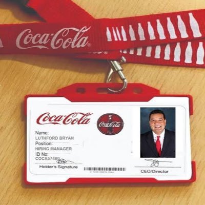 This is LUTHFORD BRYAN from Atlanta Georgia USA. I am one of the Coca-Cola Company executives nice meeting you.