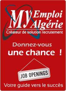 MyEmploiAlgerie's profile picture. Recrutement et offres d'emploi en Algérie : http://t.co/fuM4AMS3 
Mettre en relation l’offre et la demande d’emploi.