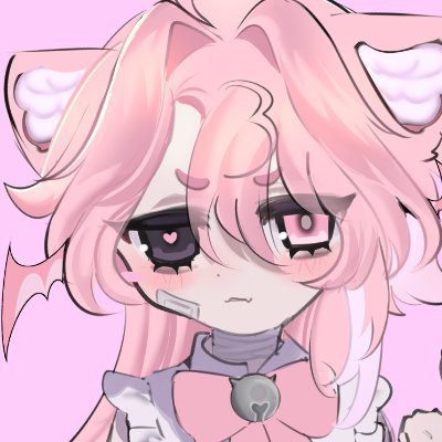 meguuca's profile picture. ⠀　⠀𐐪　⠀ meguuca 🩷🦈🐈‍⬛
⠀　　𐙚　　criatura rosa de saúde problemática ୨୧  　 ₊  ◞　
　˙　　˳　⁺　　artista, pngtuber & futura vtuber ✧