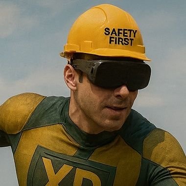 HardCore_Safety's profile picture. 無理な相手に挑まない🚫危険からの逃げ足は最速🏃‍♂️でもXR（VR/AR/MR）の世界では最強だ⚡命を守るスーパー戦士、その名も『安全戦士XRマン』参上ッ！🦺
อบรมความปลอดภัย VR ครับ😎ประสบการณ์อุบัติเหตุเสมือนจริงครับ⛑️ติดต่อครับ📨