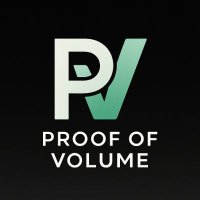 Proof Of Volume (@proofofvolume) 's Twitter Profile