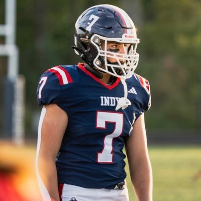 David Cage Independence High School Class of 2027 GPA 3.5 Middle Linebacker 6’0”205lb Bench: 225 Squat: 325Deadlift: 415 Clean: 215 NCAA ID# 2503542593