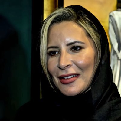 I am, Dr. Aisha Muammar Gaddafi. Daughter of the former Libya president 🇱🇾