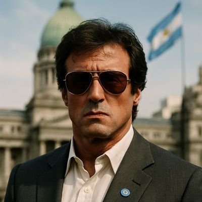 Argentina primero. Argentina siempre. Encargado de desinfectar el congreso de la Nación.