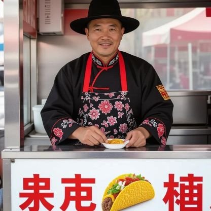 Meet Cluck Norris, the feisty chicken who's taken the culinary world by storm with his taco stand.