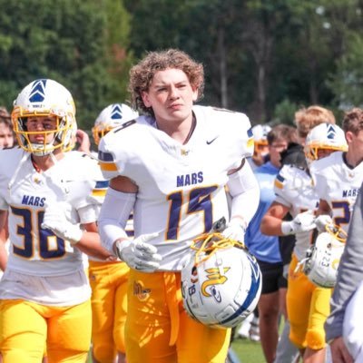 Blake Meier 5ft11 190 d end class of 2029 attending Mars high school PA. Contact info blakebmeier@icloud.com 412-304-5866 @coachkasper