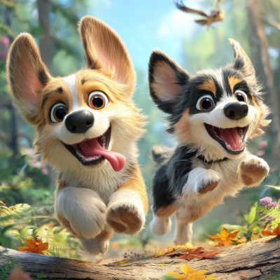 🐾 Lady (brown Corgi) plans the adventures
🎭 Ranger (black Corgi) provides the laughs
✨ Spreading joy through friendship & fun
🛍️ Cute designs for fellow pet