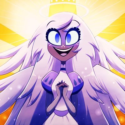 “Hi! I'm Emily, the other seraphim, though you can call me Em! Emmy, E, whatever you want, I go by whatever!!” ✨ 18+ owned by @lucifersfavduck