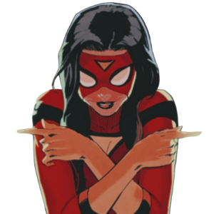 ✵ ٬٬ ،، 𝗌𝗉𝗂𝖽𝖾𝗋𝗌 𝖽𝗈𝗇'𝗍 𝗁𝖺𝗏𝖾 𝖿𝖺𝗆𝗂𝗅𝗂𝖾𝗌 . 𝖻𝗎𝗍 𝖨 ( 𝗱𝗼 ) . 𖨂 ❛ ¸ 𝗔𝗩𝗘𝗡𝗚𝗘𝗥 ; 𝐇𝐄𝐑𝐎 && . 𝖲𝖯𝖨𝖣𝖤𝖱—𝖶𝖮𝖬𝖠𝖭
ㅤㅤㅤㅤㅤ ㅤㅤㅤㅤㅤㅤㅤ ㅤㅤ
