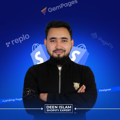 deenMislam's profile picture. Professional Shopify Expert | GemPages, PageFly & Funnelish Specialist ✨ Crafting High-Converting Landing Pages 🚀 Helping Brands Grow Online