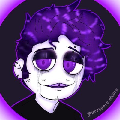 it’s goth artist (26yrs ) he/they mean non binary just because goth full no joy. muti-fandom , besties: @papayairus 🐸