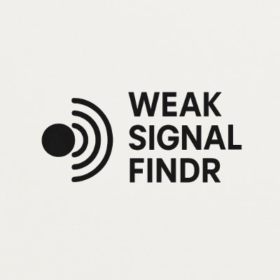 WeakSignalFindr's profile picture. Copyright (c) 2025 @LittleViewing & WeakSignalFinder Contributors. 
Deployed by @FTOsint
Follow on telegram for more ⬇️