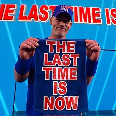 Record Breaker
passing the Torch feeling great again time to go to work
Not the real @JohnCena