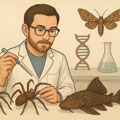 I am engaged in the study of spider silk genetics