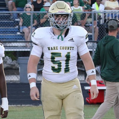 2026|Ware County High School(Ga)|Center|4.0 gpa|6’2”-260|⚾️-1B/LHP|912-282-6620