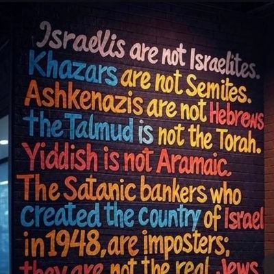 Yugud001's profile picture. ANTI-ZIONIST