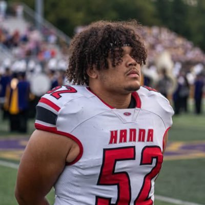 STUDENT ATHLETE c/o 2026 DL/FB 5’11 285 @Hannatwpfb | HC @5keepitr_e_a_l