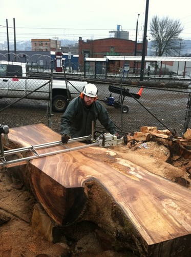 ReclaimedWoodOR's profile picture. Urban Forestry Products sustainably reclaims wood from hazardous urban trees and creates  lumber, slabs, and beams for our customers.