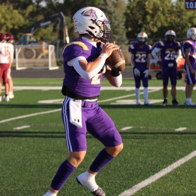 1st Team All State QB| 5 OFFERS |6’ 185|Laurel High|4.2 5–10-5|34 S vert|4.7 40|school record holder| NCAA-2403240439#406-633-1348 Squat:420 Bench:280 Clean 260