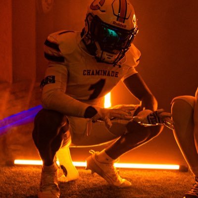 ✝️|C/O ‘26||WR/DB|5'11 170|4.47laser 40|3.0 GPA| |NCAA ID: 2411456856| Chaminade College Prepatory |100M 10.9|las120408@gmail.com| 310-920-7782|4 D1 Offers|