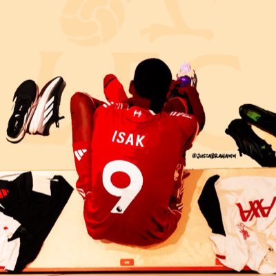 IsakQuisition's profile picture. Our Swedish number 9… 🎶