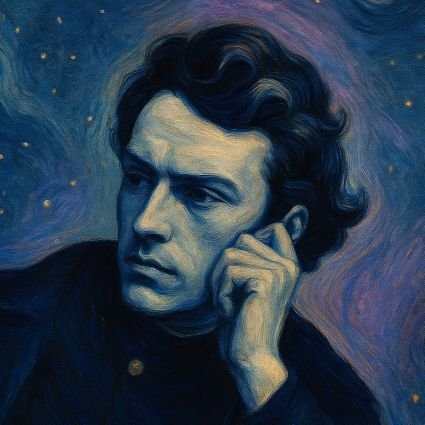 ''Star after star from heaven's high arch shall rush. Suns sink on suns, and systems systems crush. Headlong, extinct, in one dark center fall''