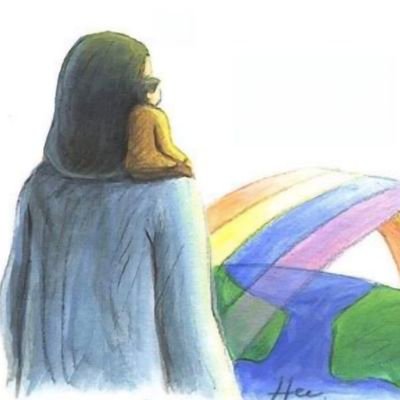 These are the two anointed who stand by the Lord of the whole earth (Zechariah 4)
