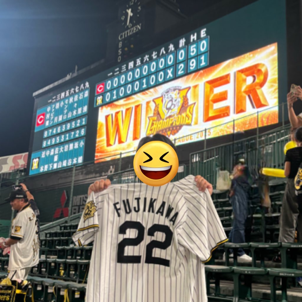 福岡┊︎阪神タイガース #37 及川雅貴 #15 西純矢┊︎2025年現地23勝14敗1分