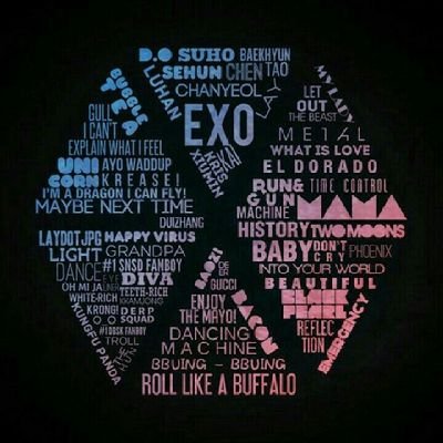 We are one EXO ( Exo is nine)
strongest duo MAHAE ( Mark haechan)