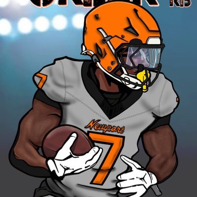 | c/o 2026 | 3.2 GPA | Running Back/ATH | 5'8, 180 lbs | Football | Track | Newport Greyhounds🧡🖤