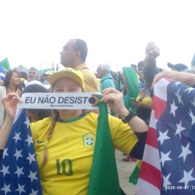 DEMOCRACY DIED IN🇧🇷 .I DON'T GIVE UP.FREEDOM✊Tenho Fé,pois é Deus que me concede Fé inabalável #JesusChrist💙📖🙏Adonáy Roí 🇮🇱🇺🇸ค้้้้้้้้้้้้้้้้้้้้้้้้้