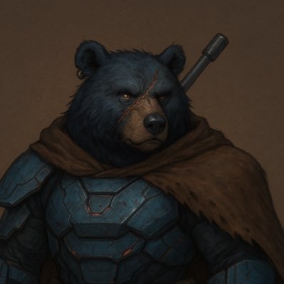 Varok | 28| Outlaw Schwarzbär 🐻⚔️ Gezeichnet von Narben, doch mit Blick nach vorn. Wanderer zwischen Sternen & Feuer.