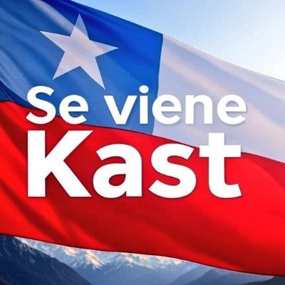 Real 22%🇨🇱Te Quiero Chile🇨🇱 #SoloQuedaRepublicanos 🇨🇱
NO DM
Chile Está Primero 🇨🇱 #KastPresidente2026 🇨🇱
#ChileLibreYSoberano 🇨🇱 #ANTICOMUNISTA☭⃠