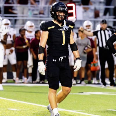 Kaufman HS | 🎓26 | GPA 4.3 | LB/ RB | 4.6 FAT | BJ 9’4 | 35 Vert | Bench 385 | Squat 500 | 972-515-5402 Cell