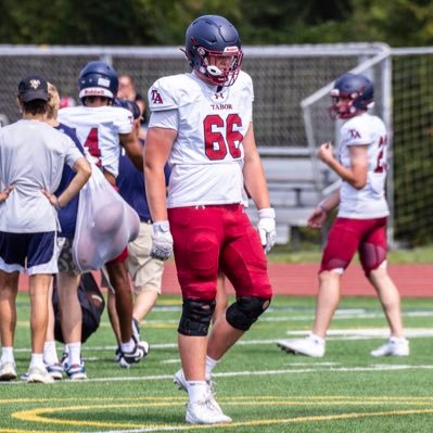 C/O ‘27 || 7 D1 OFFERS || 3.4 GPA || OL, LS || Tabor Academy || 6’7.5” 280lbs || Head Coach: @CoachJeffMoore || 3⭐️ @247sports