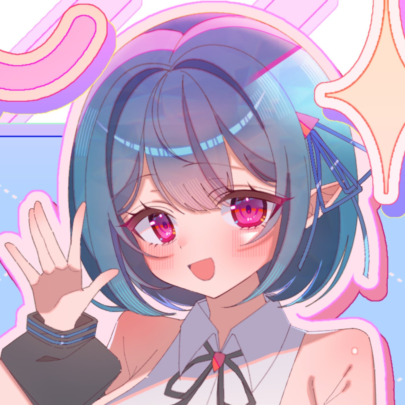 燕堂 葉瑠💙⚡@Vtuberさんのプロフィール画像