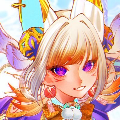 狐に憑かれた絵描き。 ｢狐火とあめつち｣｢ひとつよいちに神は棲まず｣https://t.co/O8APscFI3a