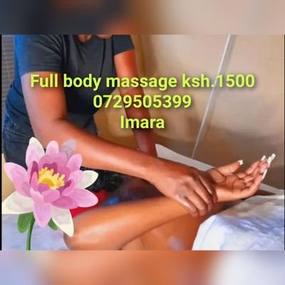 Full body massage ksh.1500,āŗļøFull body scrub ksh.1500āŗļø
0729505399
Imara daima,Mombasa road .
Incalls and housecalls available
24/7