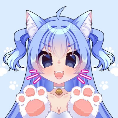 Vtuber FR/EN - Blue Neko girl 🐱💙 Model : @BigbullMonk Rig : @jun_junhy Logo : @Beelboylz powered by @ADVANCEDgg 10% off: SHINKAE10