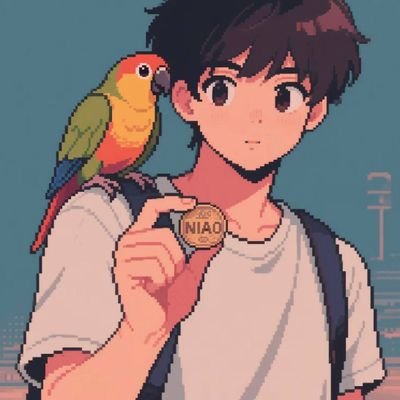 NIAOBZ's profile picture. 🦜NIAO鸟币建设者(BSC链)
🦜尊贵的四色歪头鸟NFT(01)
🦜鹦鹉会发起人之一
NIAO币是中国人的meme币,也是全人类共同的meme,它是自由的鸟,平等的鸟、包容的鸟,博爱的鸟。。。