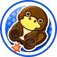 ネネがプロデューサーにくれたチョコ。カモノハシの形をしている。スタミナが最大値の20%回復する。※トレード・プレゼント不可。