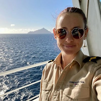 cassiemead6361's profile picture. Cassie on board 🏊
3rd Officer/Navigate Indo-China 
Marine engineer 
Amsterdam