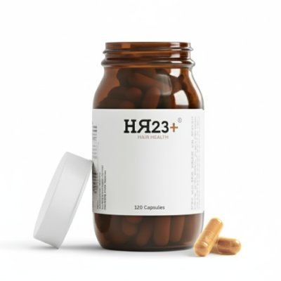 HR23+ is a safe and potent hair loss range designed to prevent baldness and maintain healthy hair growth in men and women.