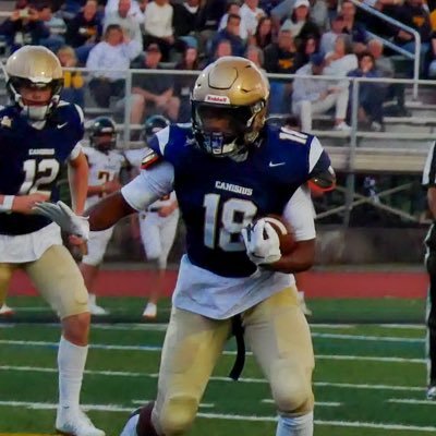 Canisius High School Football . Class 2029. 🏈 LB/RB/WR. 🏀 Guard. 5’10 180. Buffalo Athletics 7 v 7 Northeast Champion.