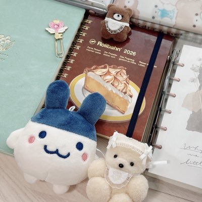 kmxmmc's profile picture. 手帳/シール/紙もの/くま/みみっち/ぬいぐるみ/コリラックマ/ポムポムプリン/シルバニア/読書...日々の記録ᝰ✍︎꙳⋆