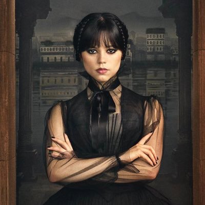parody of Wednesday Addams (Jenna Ortega version ) , never mess with my family or my roomie Enid . #wednesdayrp