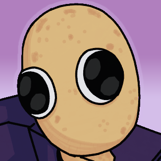 PotatDripGamer's profile picture. Art by 82Melon on Roblox