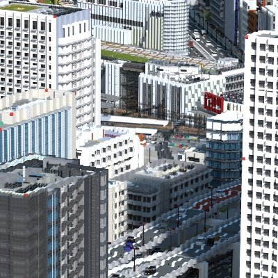 現代建築勢。 水坂市 MACA、CASCU、Ncc。
理想都市ではなく