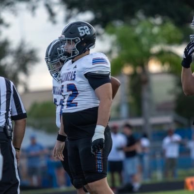 | IOL | 6’2 | 255 | C/O 27 | Matanzas HS | 4.0 gpa | e-mail: loganwalker0726@gmail.com | 📞: 386-503-6015 | HC: @coach_forrest |